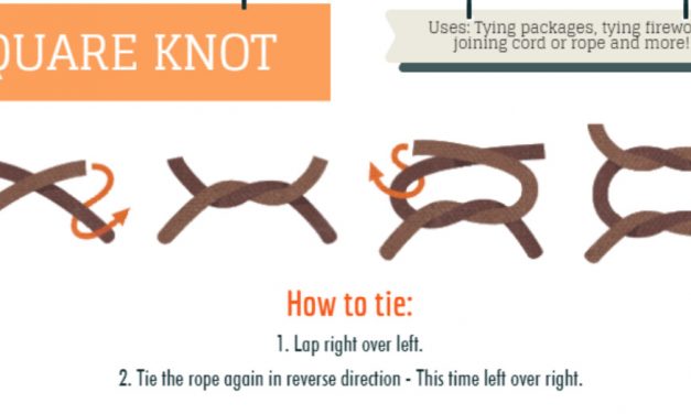 Knots for every occasion (aka. why I wish I’d been a boy scout)