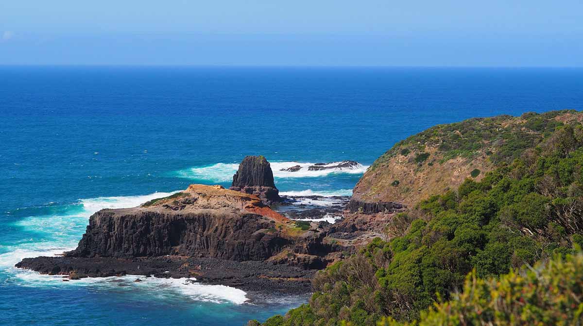 Cape schanck - a coastal rock formation